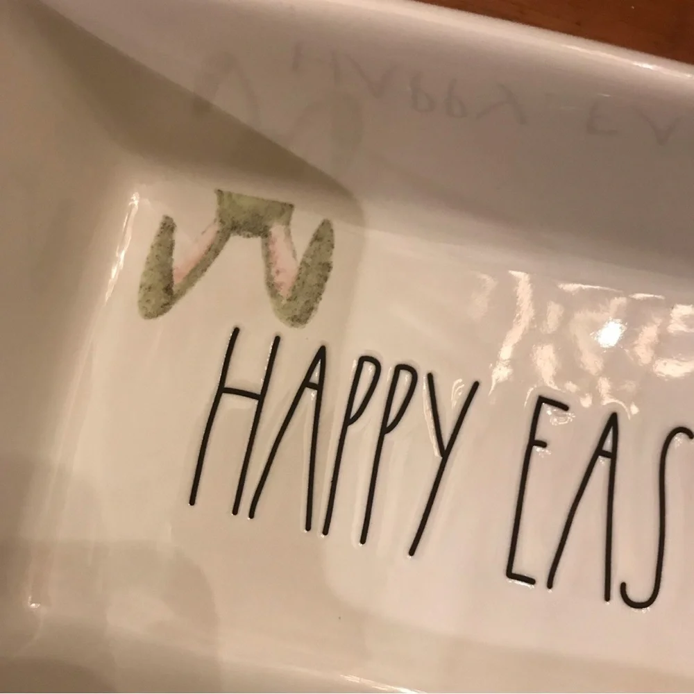 🐰RAE DUNN Easter Loaf Ceramic Dish